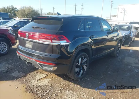 2025 Volkswagen Atlas Cross Sport 2.0T Se W/Technology из США, поврежденный, VIN 1V2WE2CA3SC228392